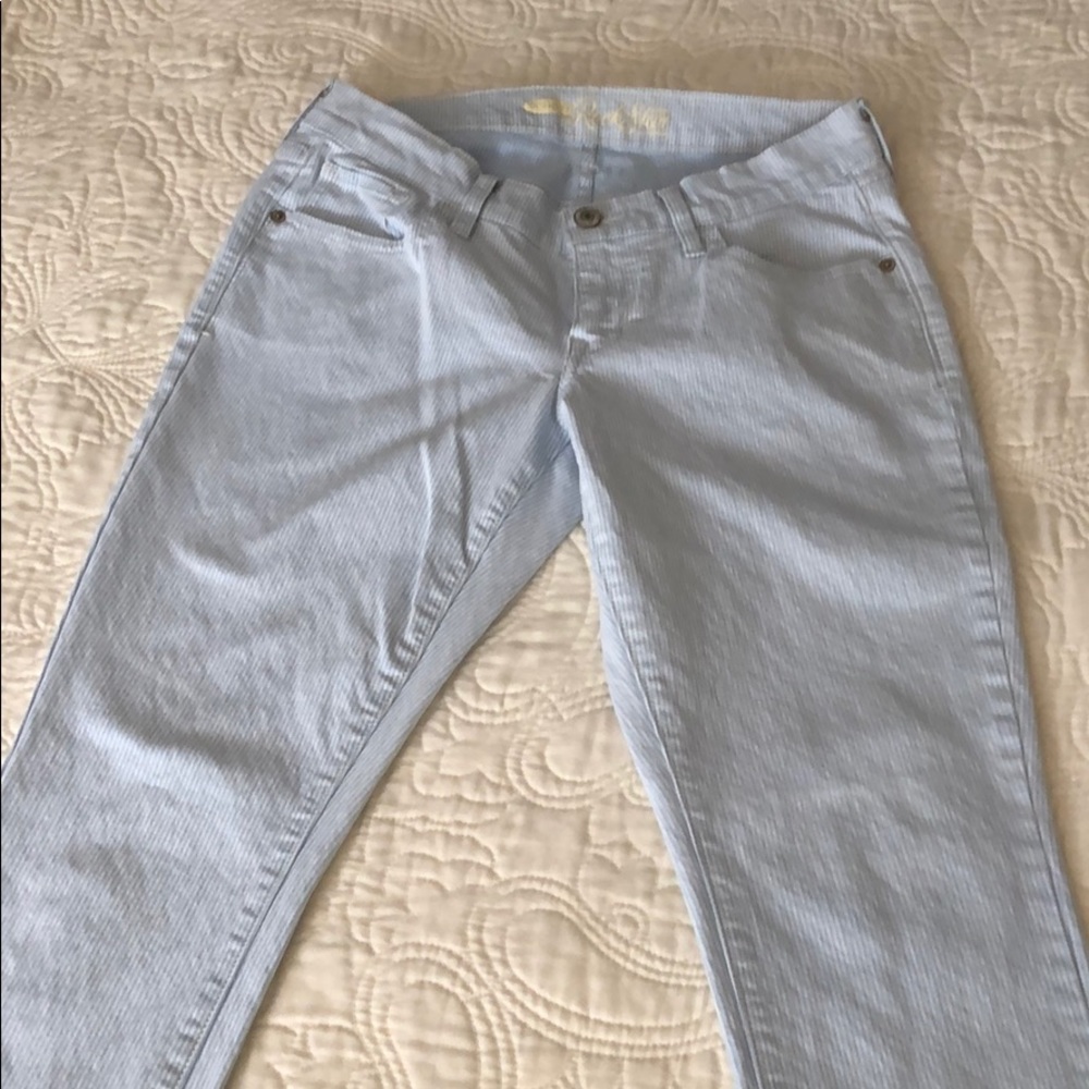 Sear Sucker Skinny Jeans